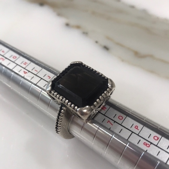 BEAUTIFUL Faceted Smoky Quartz Sterling Ring—Excl. - Picture 1 of 15